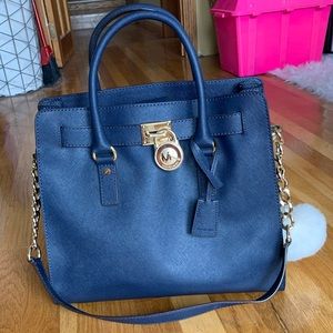 Michael Kors Hamilton Saffiano Large Leather Tote